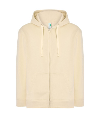 JHK Bluza dresowa męska SWUA HOOD SWEATSHIRT BT-Buttercream
