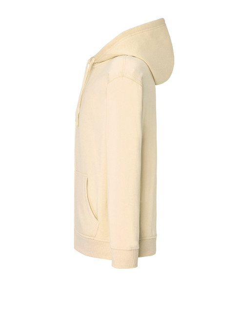 JHK Bluza dresowa męska SWUA HOOD SWEATSHIRT BT-Buttercream