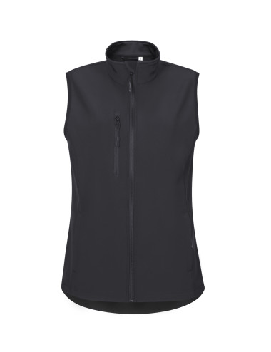 Women's Trail 569 ebony gray softshell vest Malfini Malfini