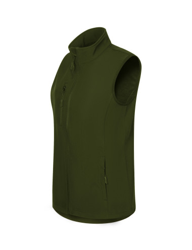 Softshell kamizelka damska Trail 569 military Malfini Malfini