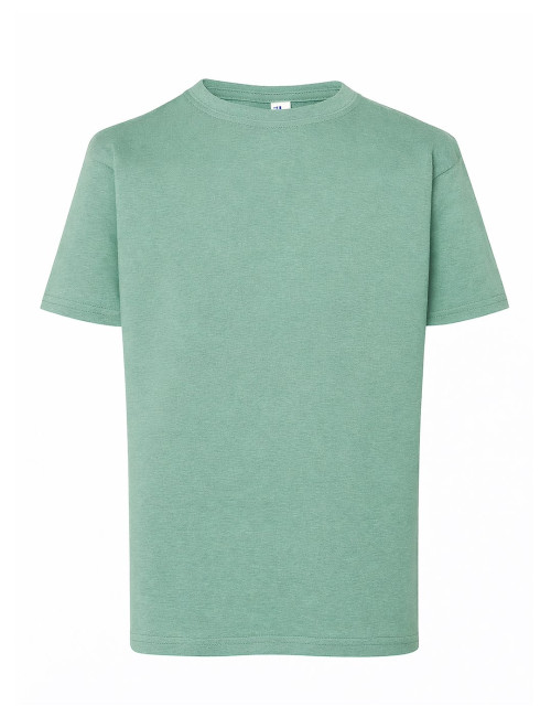 JHK Koszulka dziecięca TSRK 150 REGULAR KID MO - MOSS GREEN