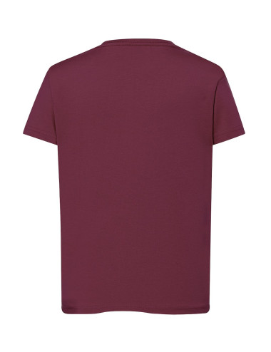 JHK Children's T-shirt JHK TSRK 190 PREMIUM KID BU - Burgundy