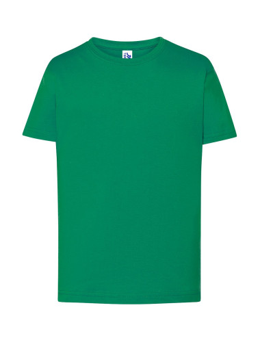JHK Koszulka dziecięca JHK TSRK 190 PREMIUM KID KG - Kelly Green