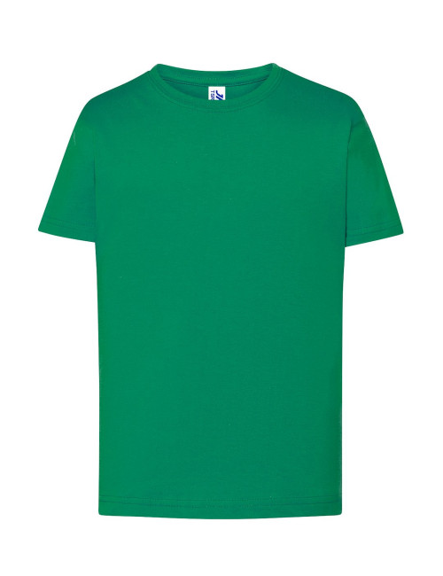 JHK Koszulka dziecięca JHK TSRK 190 PREMIUM KID KG - Kelly Green