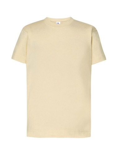 JHK Koszulka dziecięca JHK TSRK 190 PREMIUM KID BT-Buttercream