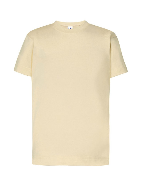 JHK Koszulka dziecięca JHK TSRK 190 PREMIUM KID BT-Buttercream