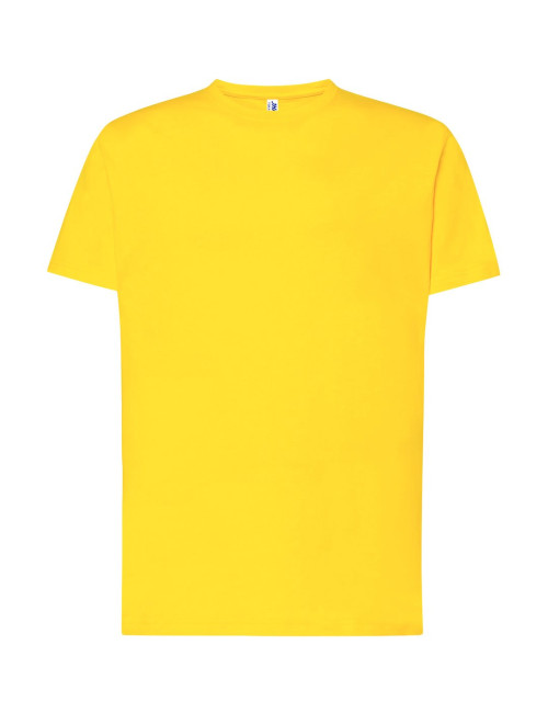 JHK Koszulka męska TSRA 190 PREMIUM YW - Yellow