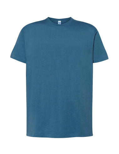 JHK Koszulka męska TSRA 190 PREMIUM PB - Petrol Blue
