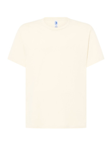 JHK Koszulka męska TSRA 190 PREMIUM IV - Ivory