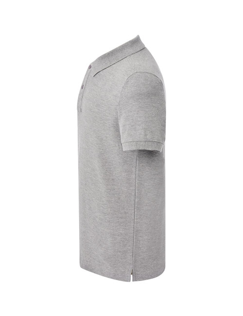JHK Men's Polo Shirt POLO PORA 210 WK GM - Grey Melange