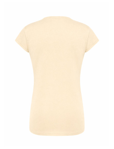 JHK Damen-T-Shirt JHK TSRL PRM LADY PREMIUM BT-Buttercreme