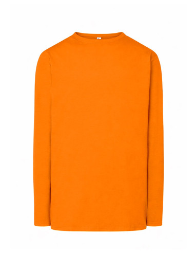 JHK Men's T-Shirt TSRA 170 LS T-SHIRT OR - Orange