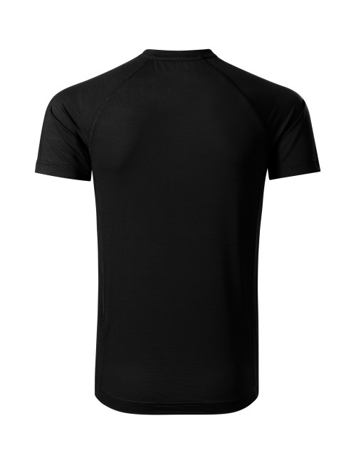 Adler MALFINI Destiny 175 men`s t-shirt black computerized logo embroidery
