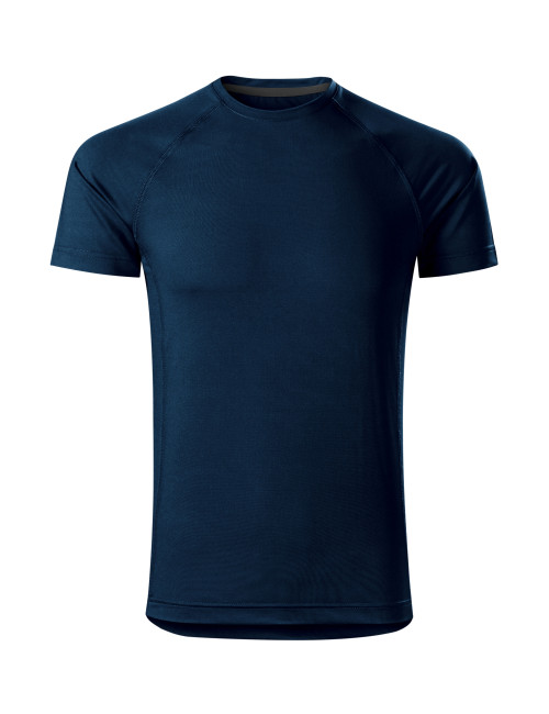 Adler MALFINI Herren T-Shirt Destiny 175 marineblaue Workwear-Stickerei