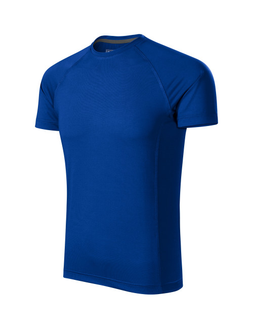 Adler MALFINI Men`s T-shirt Destiny 175 cornflower blue workwear logo
