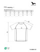 Adler MALFINI Herren T-Shirt Destiny 175, rot, Computerstickerei