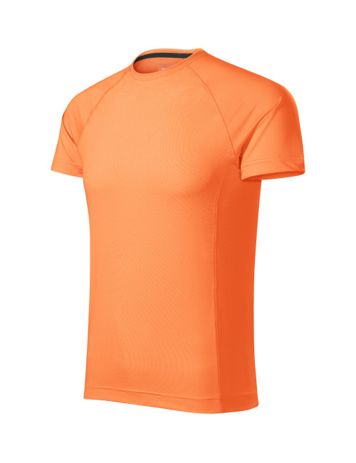 Adler MALFINI Herren T-Shirt Destiny 175 neonmandarine Kleidungsstickerei