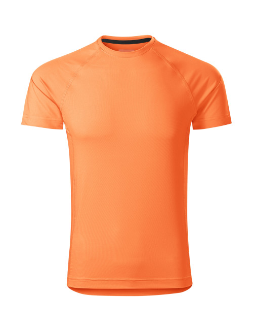 Adler MALFINI Men`s T-shirt Destiny 175 neon mandarine clothing embroidery