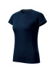 Adler MALFINI Destiny 176 Damen T-Shirt, marineblaue Stickerei, Logodruck