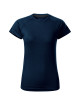 Adler MALFINI Destiny 176 Damen T-Shirt, marineblaue Stickerei, Logodruck