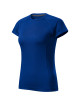 Adler MALFINI Destiny 176 Damen-T-Shirt, kornblumenblauer Aufdruck, Logo-Stickerei