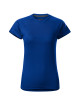 Adler MALFINI Destiny 176 Damen-T-Shirt, kornblumenblauer Aufdruck, Logo-Stickerei