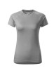 Adler MALFINI Damen T-Shirt Destiny 176, dunkelgraue Melange-Stickerei