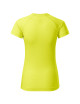 Adler MALFINI Women`s T-shirt Destiny 176 neon yellow logo print embroidery