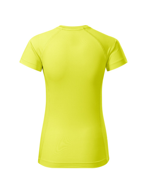 Adler MALFINI Destiny 176 Damen T-Shirt neongelb, Logodruck, Stickerei