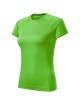 Adler MALFINI Damen T-Shirt Destiny 176 grüner Apfel-Stickereidruck
