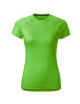 Adler MALFINI Damen T-Shirt Destiny 176 grüner Apfel-Stickereidruck