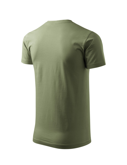 Adler MALFINI Koszulka męska Basic 129 khaki odzież reklamowa z haftem