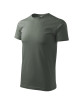 Adler MALFINI Herren T-Shirt Basic 129 dunkelkhaki Computerstickerei