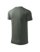 Adler MALFINI Herren T-Shirt Basic 129 dunkelkhaki Computerstickerei