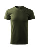 Adler MALFINI Herren T-Shirt Basic 129 Military-Stickerei mit Firmenlogo