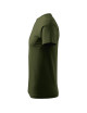 Adler MALFINI Herren T-Shirt Basic 129 Military-Stickerei mit Firmenlogo