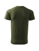 Adler MALFINI Herren T-Shirt Basic 129 Military-Stickerei mit Firmenlogo