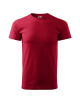Adler MALFINI Men`s T-shirt Basic 129 marlboro red clothing embroidery