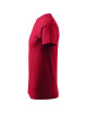 Adler MALFINI Herren T-Shirt Basic 129 marlboro red Bekleidungsstickerei