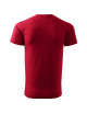 Adler MALFINI Herren T-Shirt Basic 129 marlboro red Bekleidungsstickerei