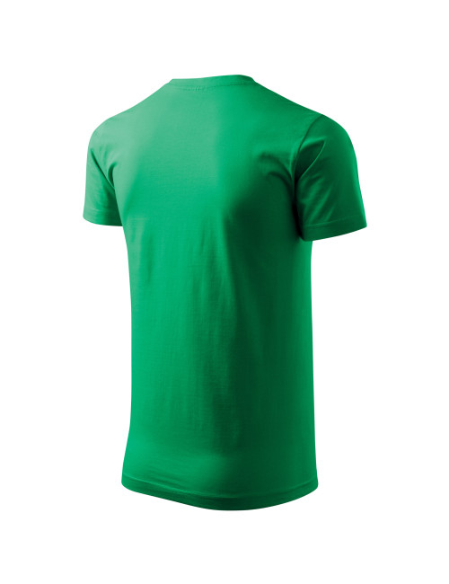 Adler MALFINI Herren T-Shirt Basic 129 grasgrün Bekleidungsoption Stickerei