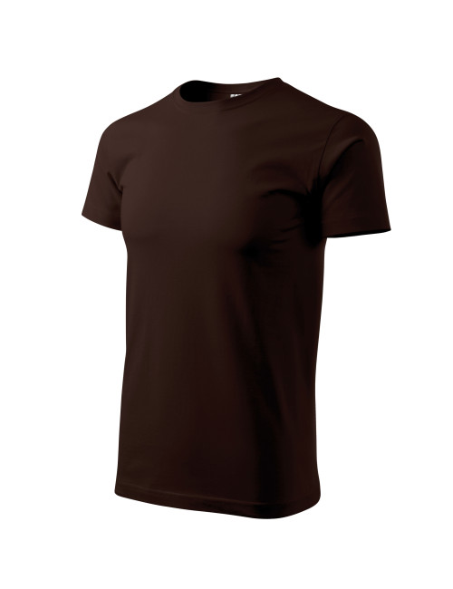Adler MALFINI Herren T-Shirt Basic 129 Kaffee Werbebekleidung Stickerei