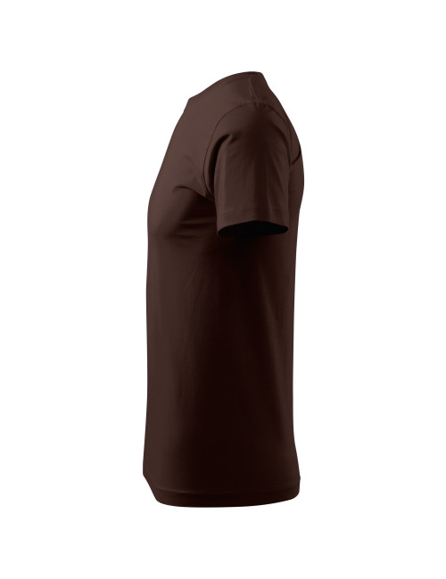 Adler MALFINI Herren T-Shirt Basic 129 Kaffee Werbebekleidung Stickerei