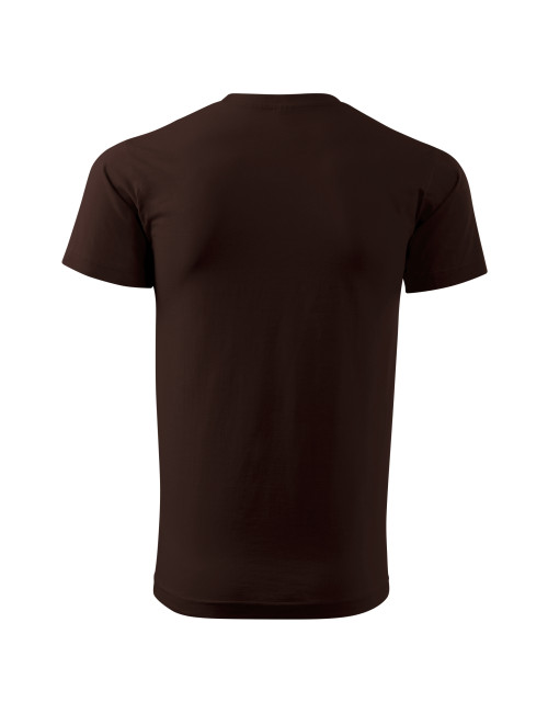 Adler MALFINI Herren T-Shirt Basic 129 Kaffee Werbebekleidung Stickerei