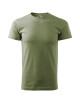 Adler MALFINI Koszulka męska Basic 129 jasny khaki haft komputerowy