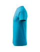 Adler MALFINI Herren T-Shirt Basic 129 Türkis Werbebekleidung Stickerei