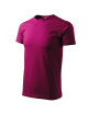Adler MALFINI Herren T-Shirt Basic 129 fuchsiarote Workwear-Stickerei