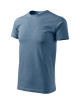 Adler MALFINI Herren T-Shirt Basic 129 Denim-Bekleidung, Stickerei Ihres Logos