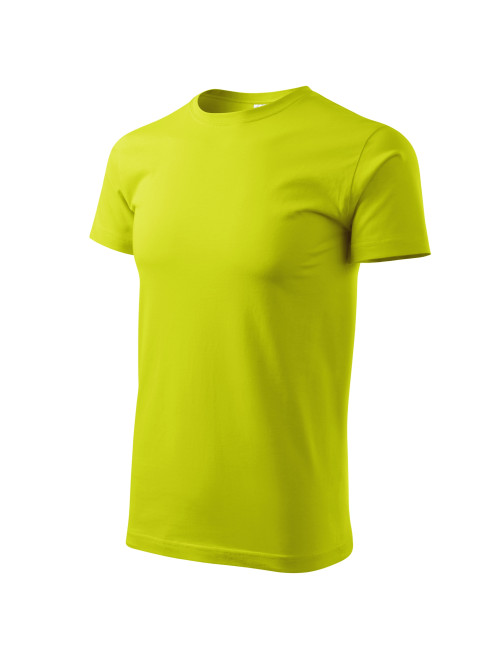 Adler MALFINI Herren T-Shirt Basic 129 Lime Workwear mit Stickerei