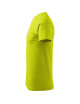 Adler MALFINI Herren T-Shirt Basic 129 Lime Workwear mit Stickerei